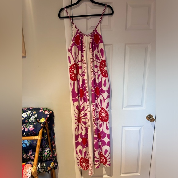 FARM RIO Maia Linen Jumpsuit - Picture 8 of 11